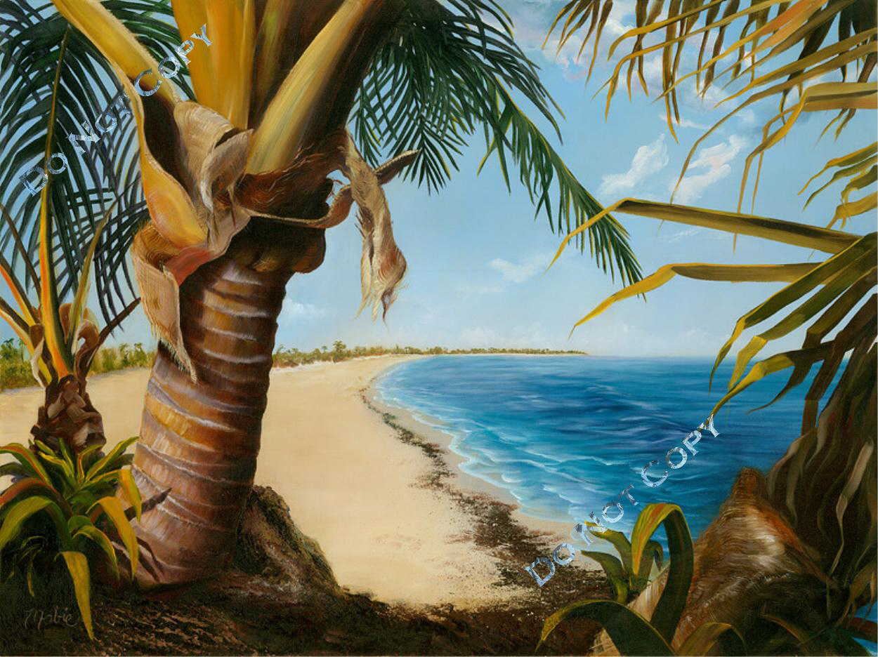 palms painting